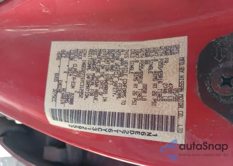 2000 Nissan Frontier Se-V6/Xe-V6 z USA, uszkodzony, nr VIN 1N6ED27T6YC312952